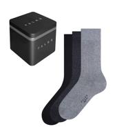 FALKE 3-paar heren sokken - Happy Box Cadeau - Katoenen heren kousen - Cadeauverpakking - Multipack - 42 - Grijs - 42 - 42 - thumbnail