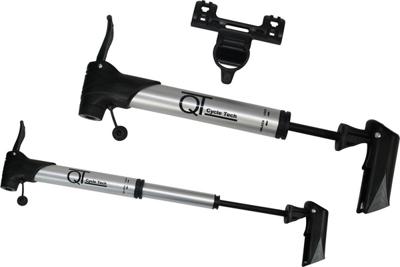 Qtcycletech qt mini pomp leon dv/sv/av 23 cm met houder blister 1304430