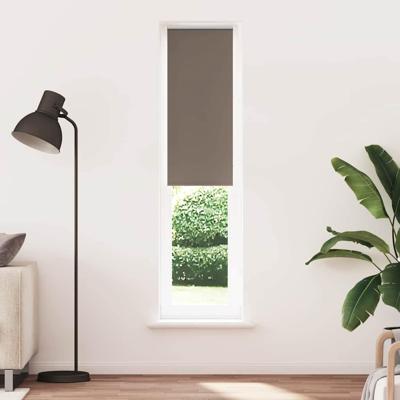 Rolgordijn verduisterend koffie 40x210 cm stofbreedte 35,7 cm