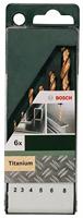 Bosch Accessories 2609255113 HSS Metaal-spiraalboorset 6-delig TiN DIN 338 Cilinderschacht 1 set(s) - thumbnail