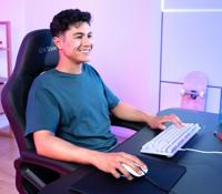 Gaming Keyboard Trust GXT 833W Wit Qwerty Spaans QWERTY - thumbnail