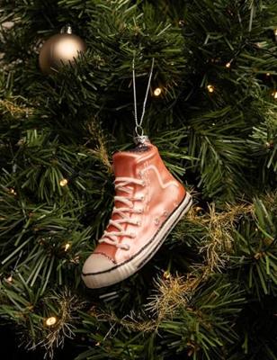 Nordic Light Kerstbal Sneaker Roze 11 cm