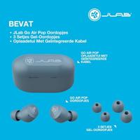 JLab Go Air Pop True Wireless Earphones, Bluetooth Earbuds, Oordopjes Draadloos with 32H Speeltijd, In Ear Headphones with Microfoon, USB-Oplaaddoos, Dubbele Verbinding, EQ3 Geluid, Leisteen - thumbnail
