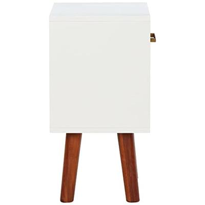 Nachtkastjes 2 st 40x30x45 cm massief acaciahout