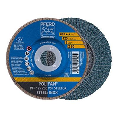 PFERD TOOLS 67666125 Z Psf Steelox Lamellenschijf Diameter 125 mm Boordiameter 22.23 mm 10 stuk(s)