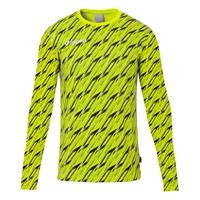 Uhlsport Progressive Keepersshirt Kids Felgeel Zwart - thumbnail