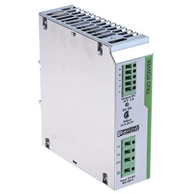 Phoenix Contact 2866462 DIN-rail netvoeding 24 V/DC 5 A 120 W Aantal uitgangen:1 x Inhoud 1 stuk(s) Phoenix Contact 2866462 DIN-rail netvoeding 24 V/DC 5 A 120 W Aantal uitgangen:1 x Inhoud 1 stuk(s)