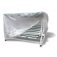 Tuinbankhoes - Kunststof - Transparant 250 x 150 x 160 cm - thumbnail