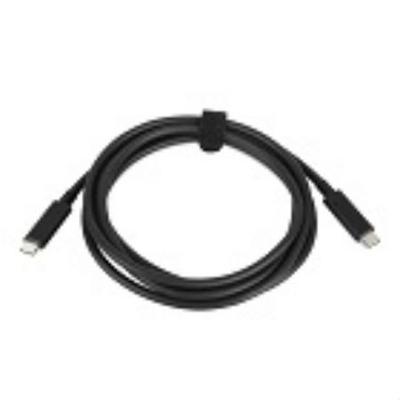 Lenovo 4X90Q59480 USB-kabel USB 2.0 USB-C stekker, USB-C stekker 2.00 m Zwart Lenovo 4X90Q59480 USB-kabel USB 2.0 USB-C stekker, USB-C stekker 2.00 m Zwart
