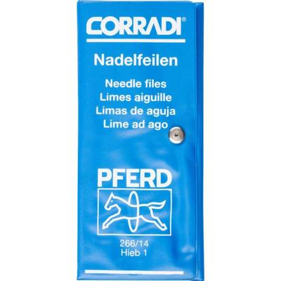 PFERD TOOLS 12313062 CORRADI naaldvijlenset Zwitserse kap 1 in PVC-roltas Lengte 140 mm 1 stuk(s) PFERD TOOLS 12313062 CORRADI naaldvijlenset Zwitserse kap 1 in PVC-roltas Lengte 140 mm 1 stuk(s)