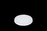 Deksel PS Milkshakebeker plat met kruis Ø90mms 50 stuks - thumbnail