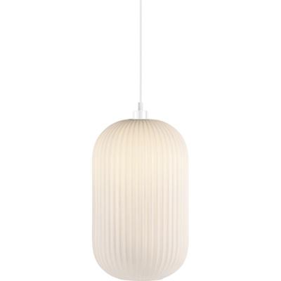 Hanglamp opaalglas 'Milford 20' Nordlux wit E27 fitting 20 cm Hanglamp opaalglas 'Milford 20' Nordlux wit E27 fitting 20 cm