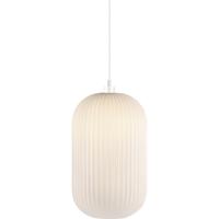 Hanglamp opaalglas &apos;Milford 20&apos; Nordlux wit E27 fitting 20 cm - thumbnail