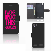 Lenovo Vibe K5 Hoesje met naam Woke Up - Origineel Cadeau Zelf Maken - thumbnail
