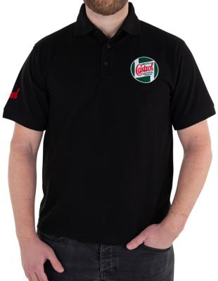 Castrol "klassiek" poloshirt poloshirt classic black gr. m 48