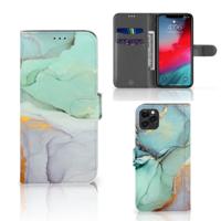 Hoesje voor Apple iPhone 11 Pro Max Watercolor Mix | Portemonnee hoesje - thumbnail