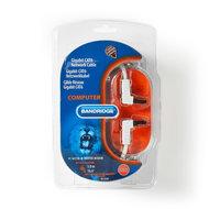 Bandridge CAT6 F/UTP-netwerkkabel | RJ45 Male naar RJ45 Male haaks | 5,00 m | Wit | 1 stuks - BCL8205 BCL8205 - thumbnail