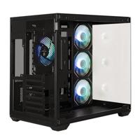 Behuizing zonder voeding - BITFENIX AL118 - Cube - ATX-formaat - Zwart - thumbnail