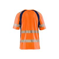 Blåkläder UV-T-Shirt High-Vis 33971013 | High-Vis Oranje/Marineblauw | Maat 3XL - 7330509655245 - thumbnail
