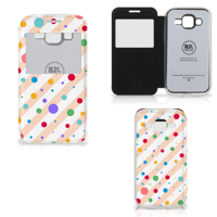 Samsung Galaxy Core Prime Telefoon Hoesje Dots - thumbnail
