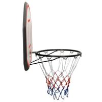 VidaXL Basketbalbord 90x60x2 cm polyetheen zwart - thumbnail