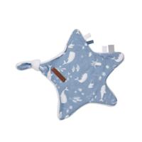 Knuffeldoekje Ster Little Dutch Ocean Blue - thumbnail