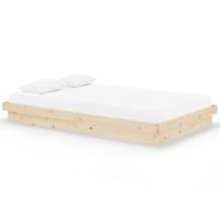 Bedframe massief hout 120x200 cm - thumbnail