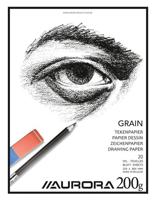 Tekenblok aurora 27x36cm 20 vel 200gr grain | 10 stuks - thumbnail