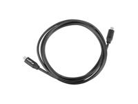 Lanberg CA-CM-40CU-0018-BK USB-kabel, 1,8 m, USB 2.0, USB C, zwart - thumbnail