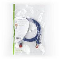 CAT6 S/FTP-Netwerkkabel | RJ45 Male - RJ45 Male | 1,5 m | Blauw - thumbnail