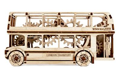 Wooden city Londen Bus