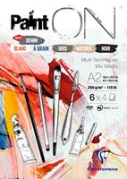 Clairefontaine Painton Mixmedia - Blok - 250 gr - 24 Blad - 6 x 4 Kleuren - thumbnail