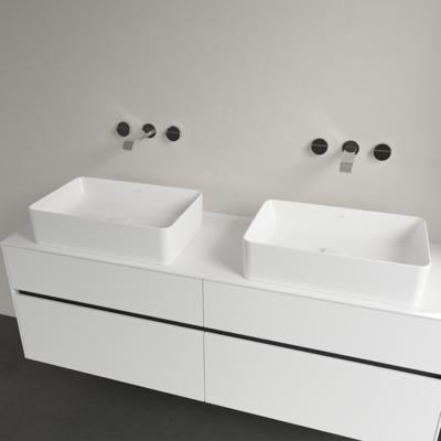 Villeroy & Boch Collaro Opzetwastafel 56x36x14,5cm wit alpin