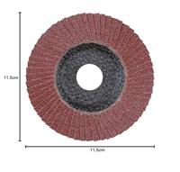PFERD TOOLS 67712115 PFC 115 A 120 SG STEELOX Lamellenschijf Diameter 115 mm Boordiameter 22.23 mm RVS, Staal 10 stuk(s) - thumbnail