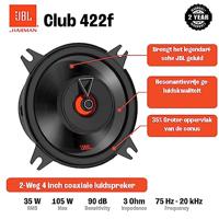 JBL Club 422F 2-weg coaxiale inbouwluidspreker 105 W Inhoud: 2 stuk(s) - thumbnail