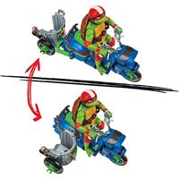 Boti teenage mutant ninja turtles battle cycle scooter met raphael - thumbnail