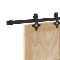 Schuifdeur met Hardware Set 'ORKDAL'Massief Hout van Grenen - thumbnail