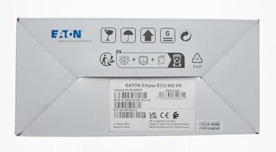 EATON Ellipse Eco enkelfasige omvormer (EL650FR) - 650VA - Franse stekkers EATON Ellipse Eco enkelfasige omvormer (EL650FR) - 650VA - Franse stekkers