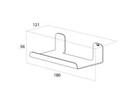 Tiger Planchet Colar 30 cm RVS Gepolijst - thumbnail
