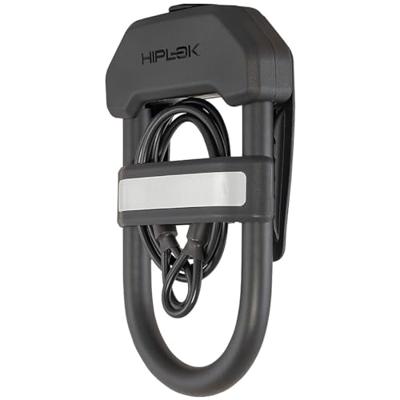 Hiplok dxc with clip and cable - portable u-lock