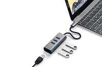 Satechi USB-C 2-in-1 hub (ethernet) - Space Gray - thumbnail