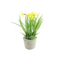 Kunstplant Narcissus geel L10B10H21cm - thumbnail