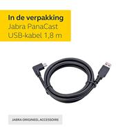 Jabra 14202-09 USB-kabel USB 2.0 USB A Zwart - thumbnail