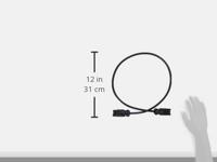 Bachmann 375.053 Verbindingskabel Zwart 1.00 m - thumbnail