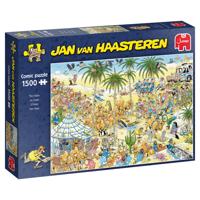 Jumbo legpuzzel Jan van Haasteren De Oase 1500 stukjes - thumbnail