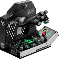 Thrustmaster VIPER TQS MISSION Vliegsimulator bedieningspaneel en gaspedaalsysteem PC Zwart - thumbnail