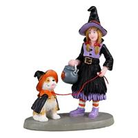 Lemax no chocolate for you! halloween figuur Spooky Town 2023 - thumbnail