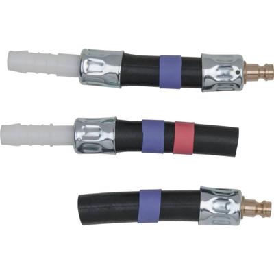 KS Tools 150.1872 Adapterset 3-delig Ø 10,0 mm (paars)