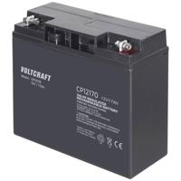VOLTCRAFT CE12V/17Ah Loodaccu 12 V 17 Ah Loodvlies (AGM) (b x h x d) 181 x 167 x 77 mm M5-schroefaansluiting Onderhoudsvrij - thumbnail