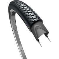 Edge Buitenband traveller basic 28 x 1.40" / 37-622 mm - zwart met reflectie - thumbnail